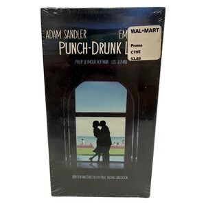 Columbia TriStar Punch-Drunk Love VHS Sealed Movie Adam Sandler